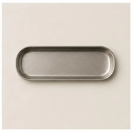 Steel Pen Tray — Dot Grid
